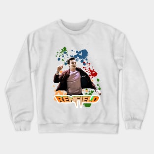Renfield movie Nicholas Hoult as Renfield fan works graphic design by ironpalette Crewneck Sweatshirt